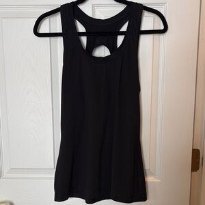 Athleta Black Racerback Tank Top